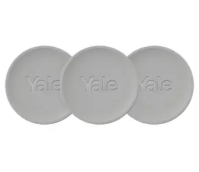 Yale Dot strieborná / Doplnok pre múdru domácnosť / 3 ks