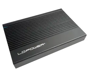 LC Power LC-25U3-C čierna / Externý box pre 2,5" HDD/SSD / SATA III / USB 3.2 Gen 2 / hliníkový