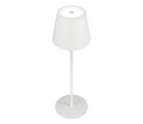 RealPower Stolová LED lampička s akumulátorom biela / dimmovateľná / 3000-5000K / 200lm / IP44