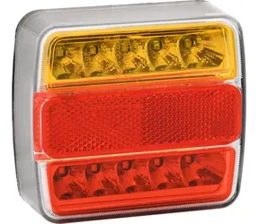 Compass Svietidlo združené LED / Svietidlo / 12V / blinker, brzda, obrys, ŠPZ / E4 homologácia