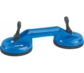 Vorel Madlo na sklo 2x O115 mm / Madlo / nosnosť do 70 kg / plast