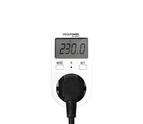 RealPower EM-1 / Merač spotreby energie / LCD displej / do 16 A