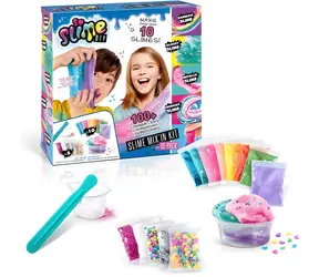 CANAL TOYS Slime Mix'in Kit / Sada na výrobu slizu / 10 sáčkov / od 6 rokov
