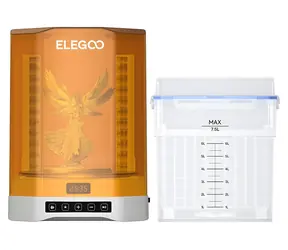 ELEGOO Mercury PLUS 3.0 / Umývacia a vytvrdzovacia stanica / IPA nádoba 7,5 l / UV vytvrdzovanie / rotačný stôl / 48 W