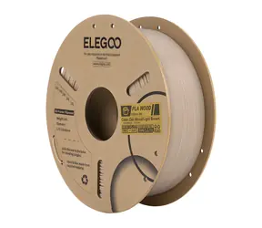ELEGOO PLA drevené vlákno Svetlý dub / Struna pre 3D tlačiareň / PLA / 1 kg