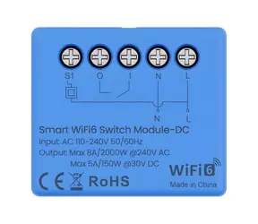 Avatto WSM20DC / Šikovný spínací modul / Wi-Fi 6 / beznapäťové spínanie