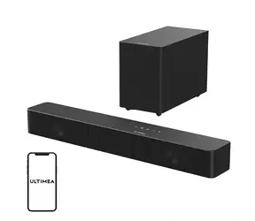 Ultimea Poseidon R3T / Soundbar / 2.1 / 240 W / Bluetooth 6.0 / HDMI ARC / bezdrôtový subwoofer