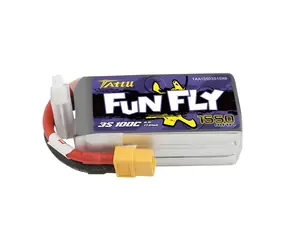 Tattu Funfly 1550mAh 11,1V / LiPo batéria do dronu / 100C / 3S1P / XT60