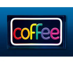 Activejet AJE-NEON COFFEE viacfarebná / LED neónový nápis / USB / 5V / interiér