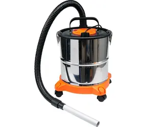 Vorel Vysávač na popol 800W / Vysávač na popol / 20 l / HEPA filter / hadica 1 m / nerezová nádoba