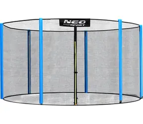 NEO-SPORT Vonkajšia ochranná sieť pre trampolínu 252 cm / Ochranná sieť / 8FT / Náhradný diel