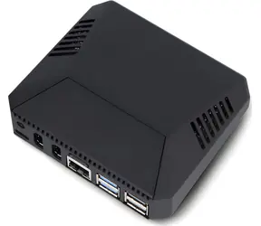 Argon40 Argon ONE V3 čierna / Puzdro / Raspberry Pi 5 / M.2 NVMe PCIe / ventilátor a chladič / hliníkové
