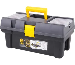 Vorel 78812 Box na náradie 16" / Box na náradie / plastový / 415 x 220 x 205 mm / 1 zámok