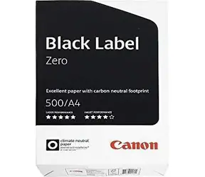 Canon Black Label Zero / Kancelársky papier / A4 / 80 g/m2 / 500 listov / Biely