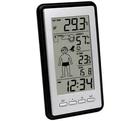 TechnoLine WS 9632 čierna / Meteostanica