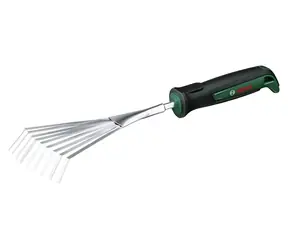 BOSCH 06008B5600 zeleno-čierna / Ručné hrable / vejárové / šírka 12 cm / nerezová oceľ