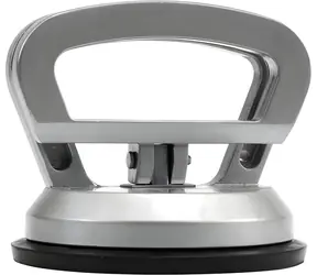 Vorel Madlo podtlakové na sklo 115 mm / Madlo / nosnosť 40 kg / hliníkové