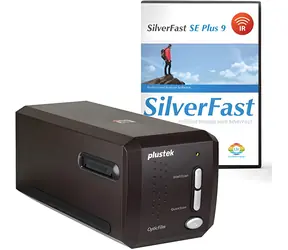 Plustek OpticFilm 8300i SilverFast SE čierna / Skener / diapozitívov a filmov