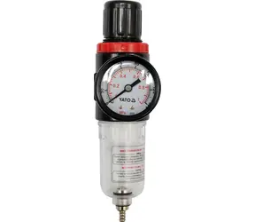 YATO YT-2382 / Regulátor tlaku vzduchu / G 1/4" / max. 0,93 MPa / s odlučovačom vody