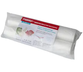 Maxxo Náhradná rolka pre vákuovačky 280×3000 mm / Rolka pre vákuovačky / 2 ks / šírka 28 cm / dĺžka 3 m / 4vrstvé