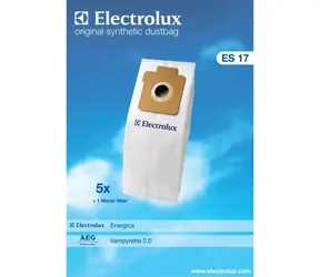 Electrolux ES17 / Vrecká do vysávača / 5 ks + motorový filter / pre radu Energica ZS 200-202