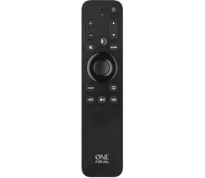 One For All URC1110 čierna / Diaľkový ovládač / Pre Apple TV HD a 4K / 3 zariadenia / Podsvietenie / Ovládanie Siri