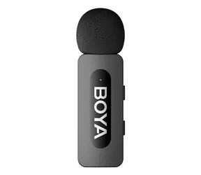 Boya BY-V1 V2.0 1TX+1RX / Bezdrôtový mikrofónny systém / 1x vysielač / 1x prijímač