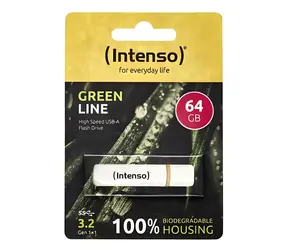 INTENSO Green Line 64GB / Flash disk / USB-A 3.2 Gen 1