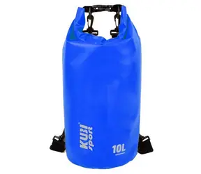 KUBIsport Lodný vak 10 l modrý / Lodný vak / Vodotesný / Kemping a vodné športy