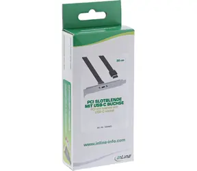 InLine interný adaptér USB-C - USB-A čierna