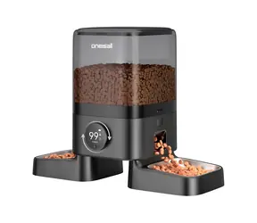 Oneisall PF10 / Inteligentný dávkovač krmiva / 5 l / 2 misky / WiFi / záložná batéria
