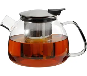 Maxxo Teapot 800 ml / Kanvica na čaj / Borosilikátové sklo / Ručná výroba / Sitko s tesnením
