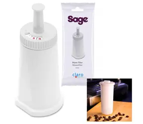Sage SES008 ClaroSwiss biela / Vodný filter do kávovaru / pre Sage Oracle, Barista, Duo-Temp, Bambino