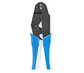 Nedis krimpovacie kliešte BNC/F/RG58/RG59 čierna, modrá / Krimpovacie kliešte / Račňové / Kov, PVC