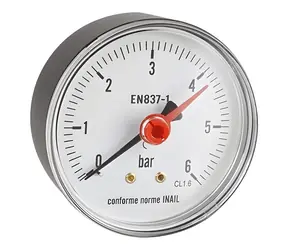 ICMA Manometer 63 mm / Manometer / Závit 1/4" / 6 bar
