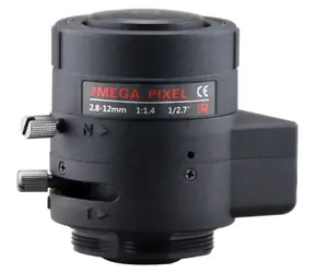 Xtendlan Objektív Vari-focal 2,8-12mm / Objektív / CS-mount / IR / DC Drive AutoIris / do 2 Mpix