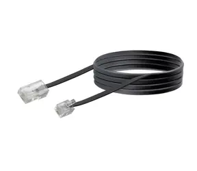 Schwaiger RJ-11 - RJ-45 čierna