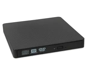 ibox IED03 čierna / Externá DVD mechanika / USB-C / DVD±RW / CD 24x