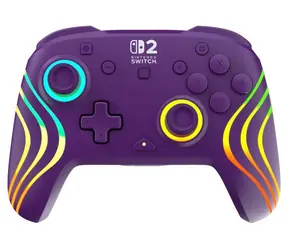 Turtle Beach Afterglow Wave Wireless fialová / Herný ovládač / bezdrôtový / Nintendo Switch / RGB podsvietenie / TMR páčky