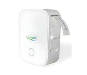 Technaxx Lifenaxx LX-048 biela / Tlačiareň štítkov / Termo / šírka tlače 12 mm / USB-C / 1200 mAh
