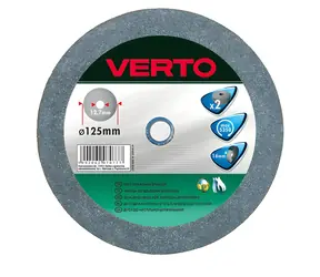 Verto 61H605 / Keramický brúsny kotúč / 150x12,7x20 mm / 2 ks