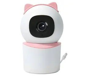 Immax NEO LITE SMART Security BABY ružová / Vnútorná kamera / P/T 355 ° / 50 ° / Wi-Fi / 4MP / TUYA