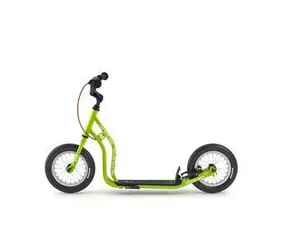 Yedoo Kids MAU Y30 zelená / Detská kolobežka / Kolesá 12"/12"