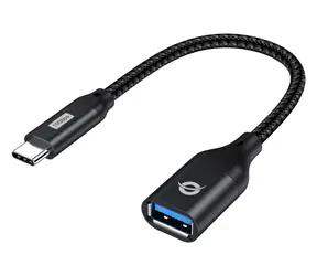 Conceptronic Adaptér USB-C - USB-A čierna