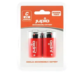 JUPIO C 5000mAh 2ks / Batéria / dobíjací / malý monočlánok