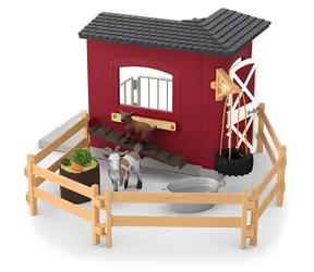 Schleich Kozí chlievik / Herný set / Farm WORLD / od 3 rokov
