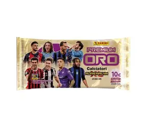 PANINI Karty Serie A 2024/2025 Adrenalyn GOLD PACKET / Zberateľské karty / Futbal