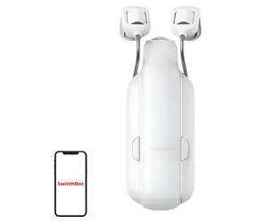 SwitchBot Curtain Rod 3 (2025) / Motorizovaná záclonová tyč / Ovládanie appkou / Inštalácia bez vŕtania / Nosnosť 15 kg