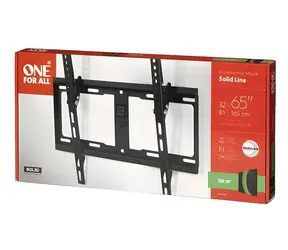 One For All WM4421 čierna / Držiak pre televízie / 32-65" / naklápací 15° / VESA 400x400 / nosnosť 100 kg