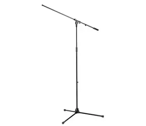 Overhead mikrofónny stojan čierna